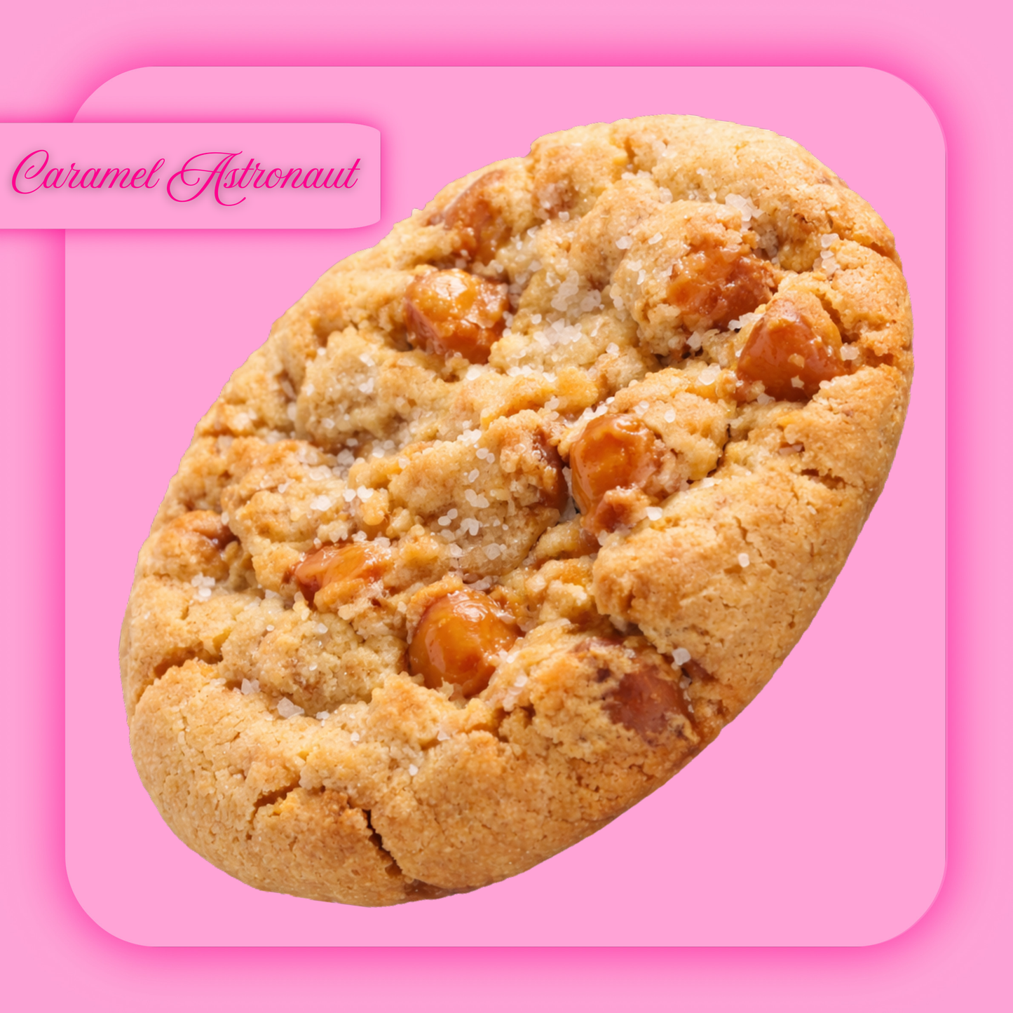 'CARAMEL ASTRONAUT' SALTED CARAMEL COOKIE