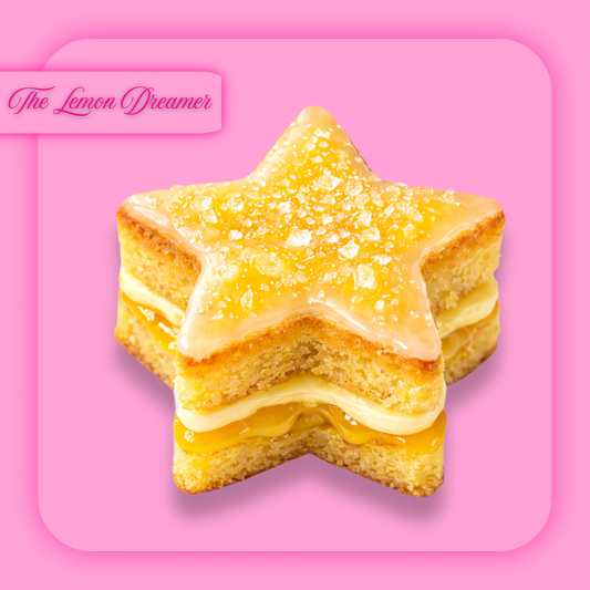 'LEMON DREAMER' LEMON DRIZZLE STAR CAKE