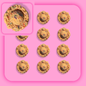 MINI MOON COOKIES (12 COOKIES)
